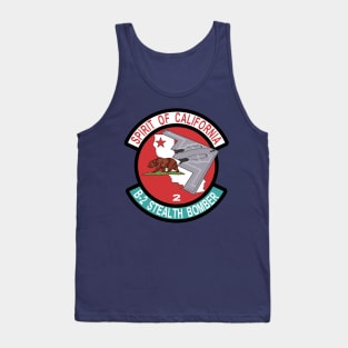 B-2 Stealth Bomber - California Tank Top